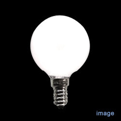 E14 Φ50 ホワイトボールランプ 100/110V 40W(FLOS MISS SISSI用)