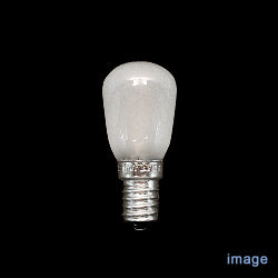 E14 ナシ型白熱ランプ フロスト 110V 15W（FLOS MOD.2097用