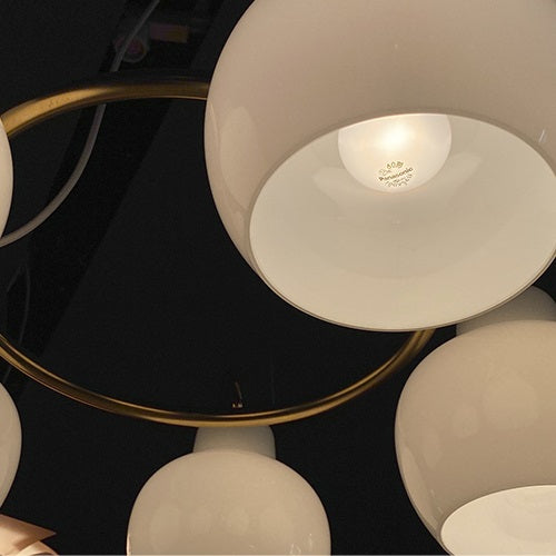 Louis Poulsen(ルイスポールセン)VL Ring Crown Pendant 5灯 ホワイト Φ690mm