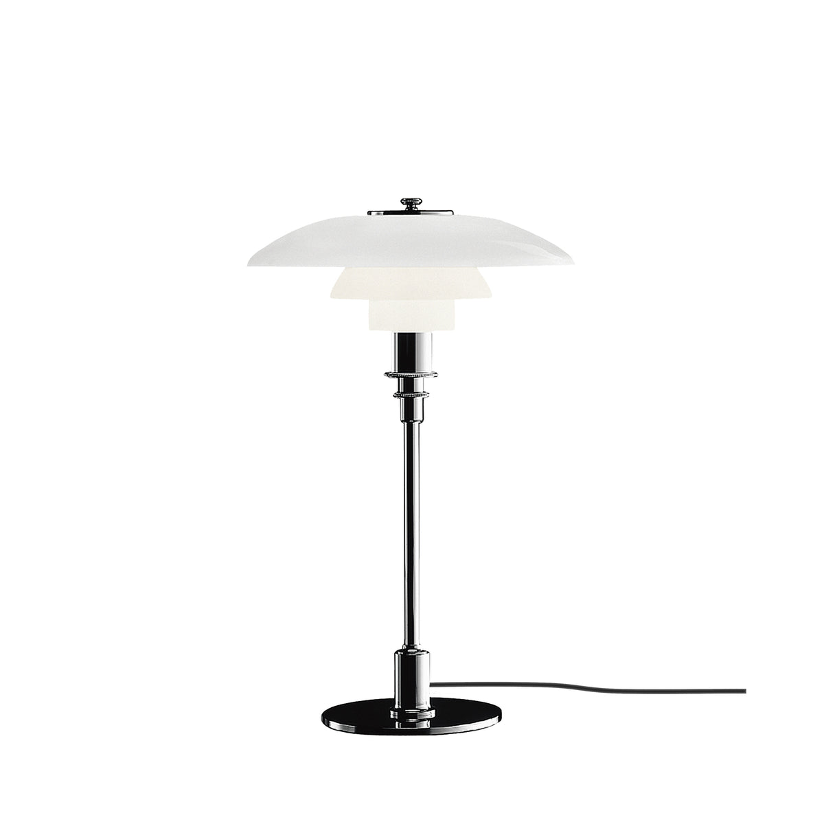 ※超美品 ルイスポールセン Louis Poulsen Orbiter 3灯 Louis Poulsen（ルイスポールセン）PH3/2 Table シルヴァークローム