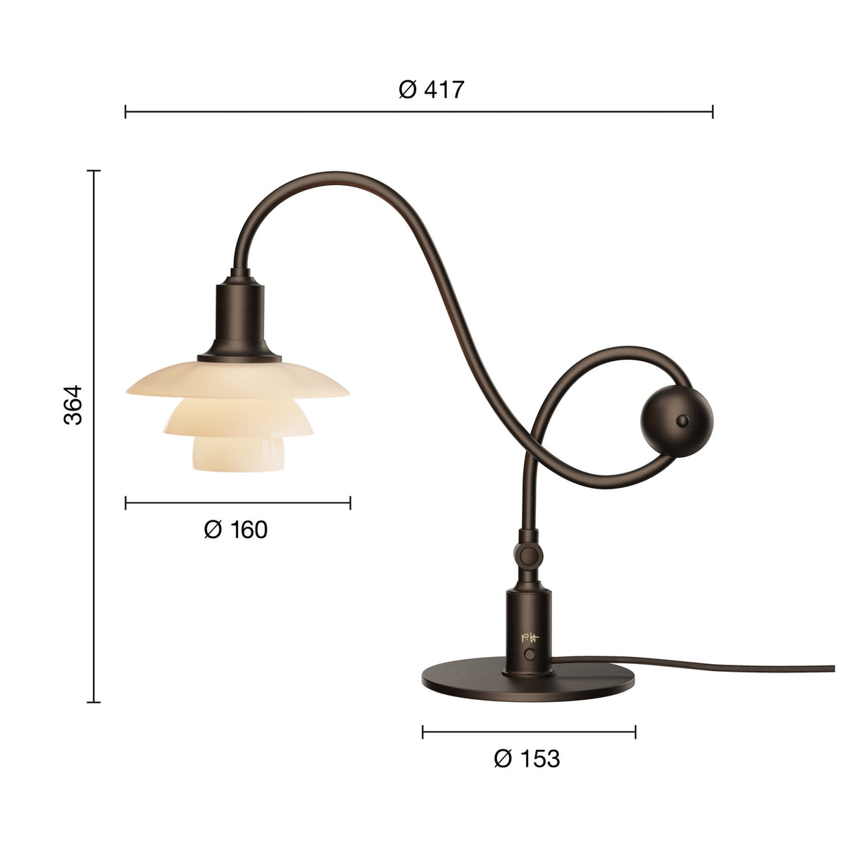 PH 1/1 PIANO TABLE LAMP LIMITED EDITION 2026