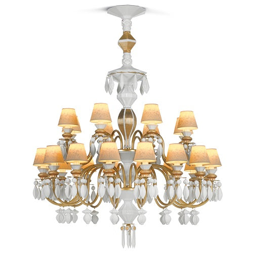 ヤマギワ ゴールドフレーム シャンデリア Belle de Nuit 24 ゴールド Φ800mm - YAMAGIWA OnlineStore