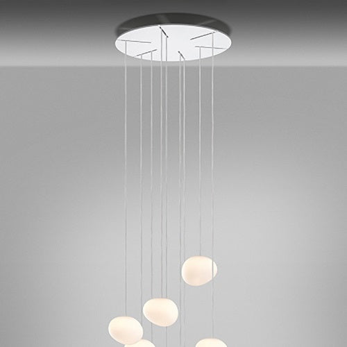 FOSCARINI専用 マルチプルキャノピー ラウンド シルバー Φ500mm