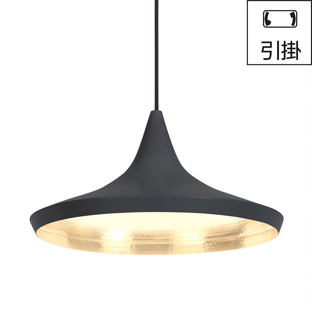 引掛｜BEAT WIDE PENDANT LED ブラック Φ360mm - YAMAGIWA OnlineStore