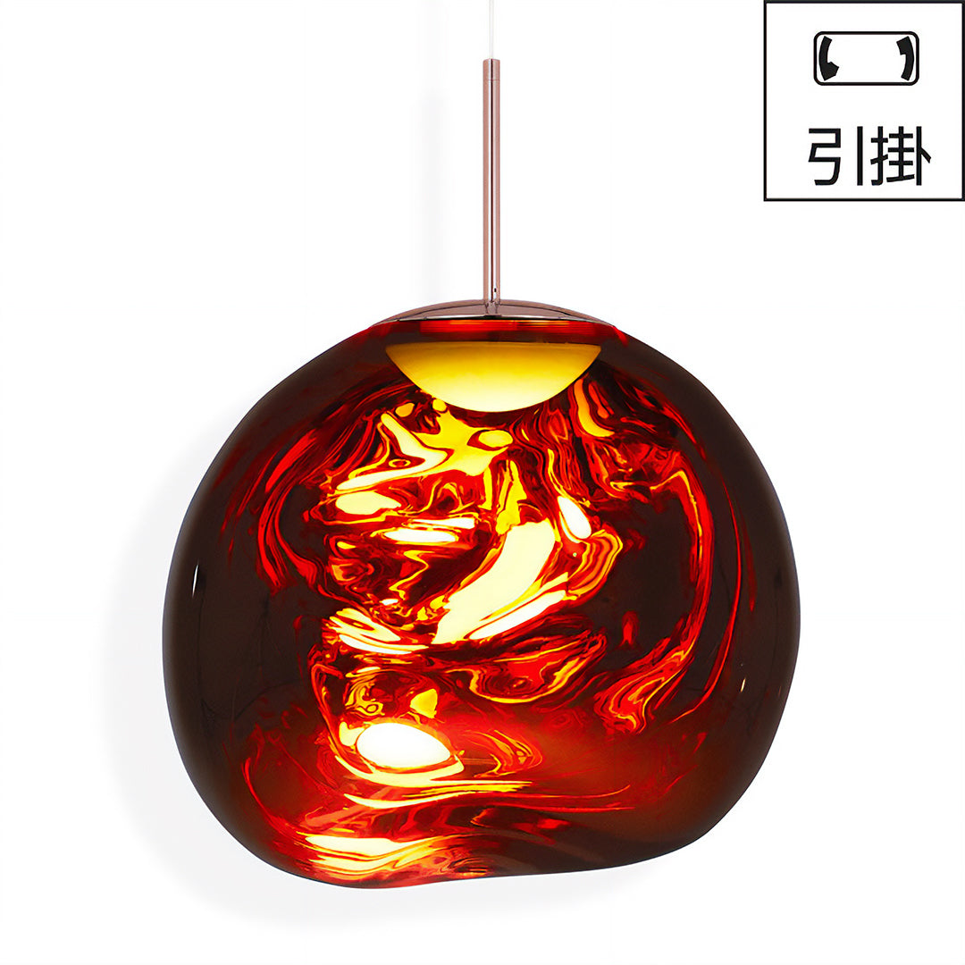 引掛｜MELT PENDANT 50 LED コッパー Φ500mm - YAMAGIWA OnlineStore