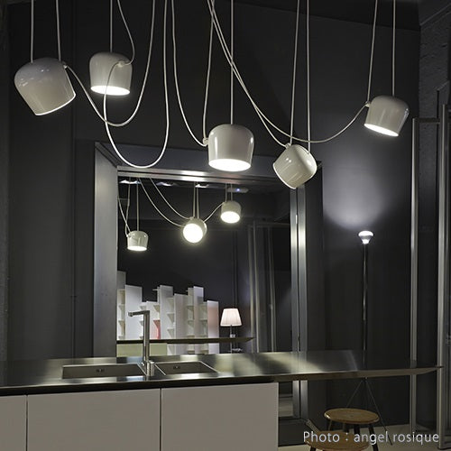 FLOS(フロス)Aim Small ホワイト W192mm