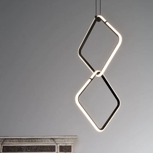 FLOS(フロス)Arrangements Drop Up ブラック W495mm