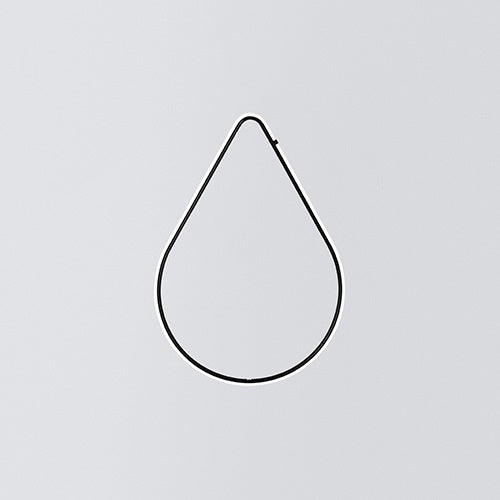 FLOS(フロス)Arrangements Drop Up ブラック W495mm