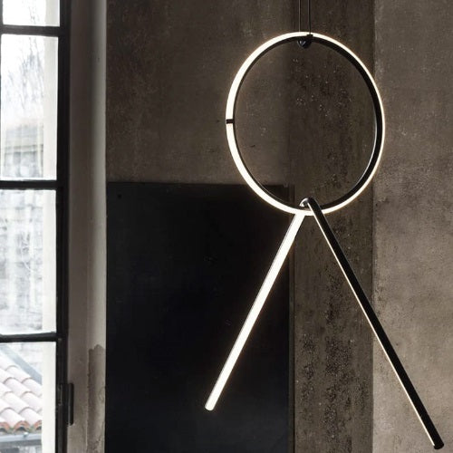 FLOS(フロス)Arrangements Line ブラック W1706mm