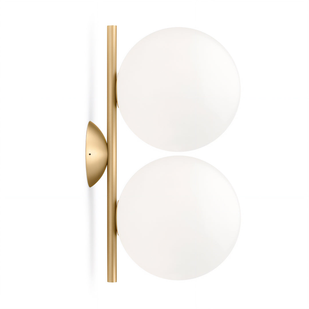 FLOS（フロス）IC Lights C/W1 DOUBLE ゴールド Φ200mm - YAMAGIWA