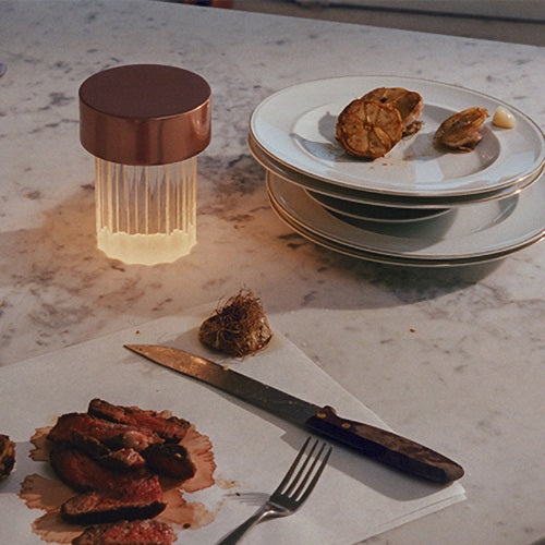 FLOS(フロス)Last Order Fluted マットグリーン H142mm