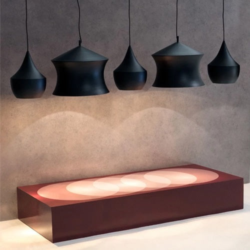 Tom Dixon|BEAT FAT PENDANT LED ブラック Φ260mm【 OUTLET・全長700mm】