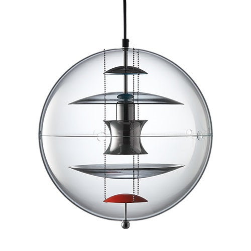 VP GLOBE 40 COLOURED GLASS シルバー Φ400mm - YAMAGIWA