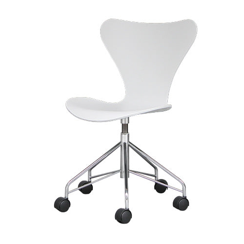 廃番】Fritz Hansen「Series 7（セブンチェア）」キャスター付き回転