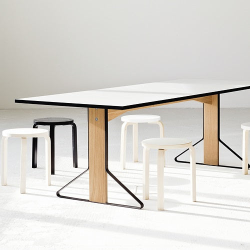 Kaari Table rectangular ナチュラルオーク/ホワイトグロッシー W2400mm