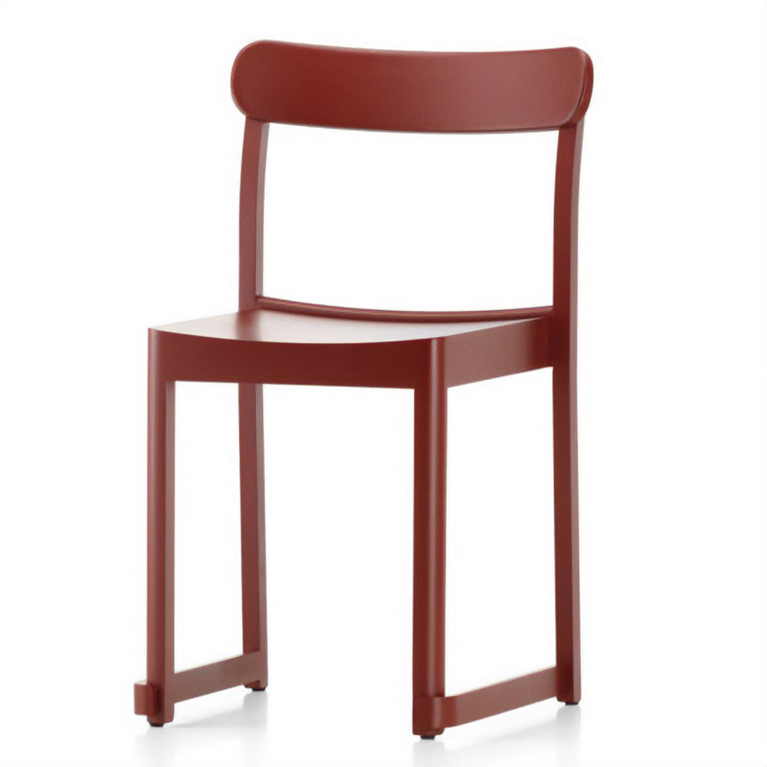 Atelier Chair ダークレッド/ビーチ SH455mm - YAMAGIWA OnlineStore
