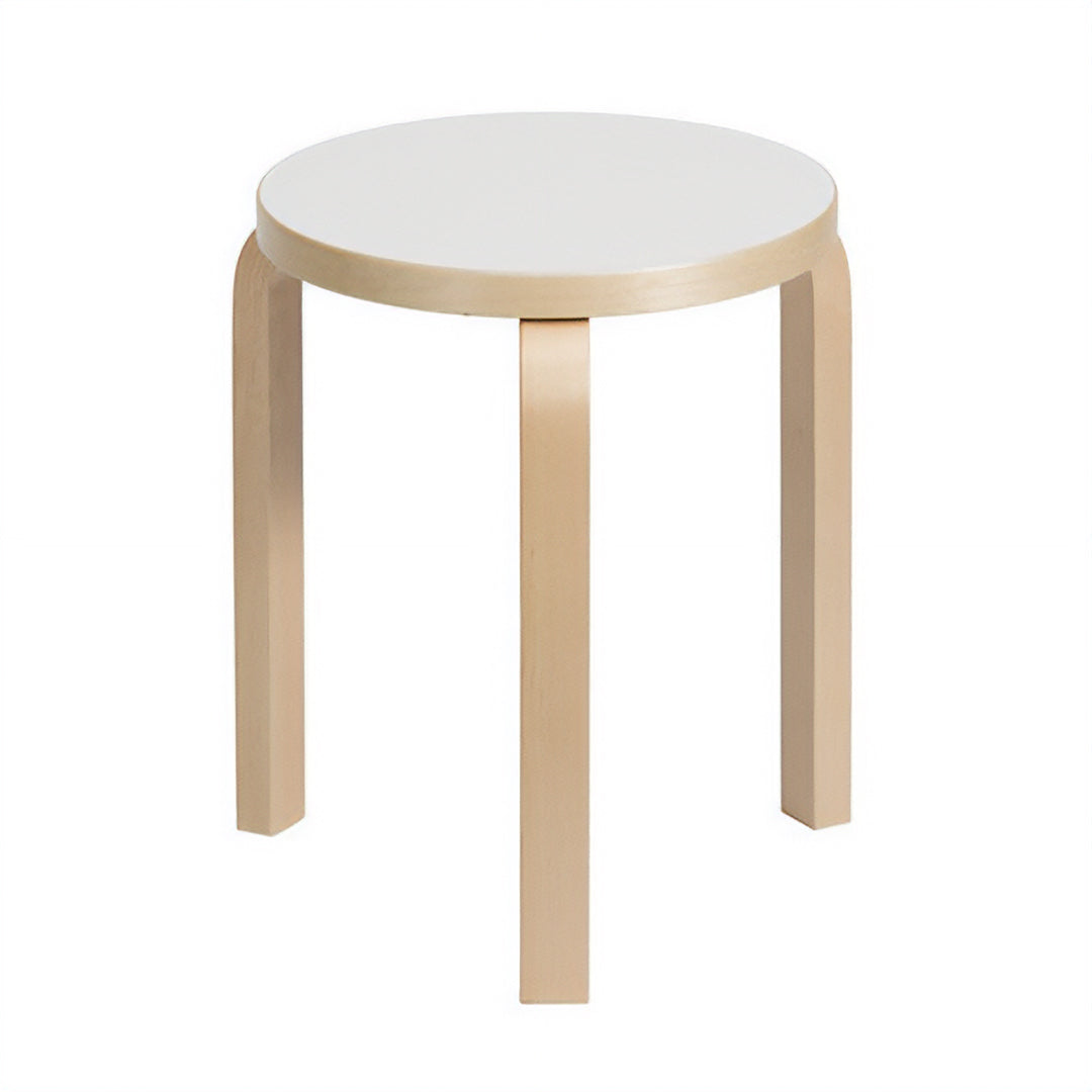 Stool 60 バーチ/ホワイトラミネート H440mm - YAMAGIWA OnlineStore
