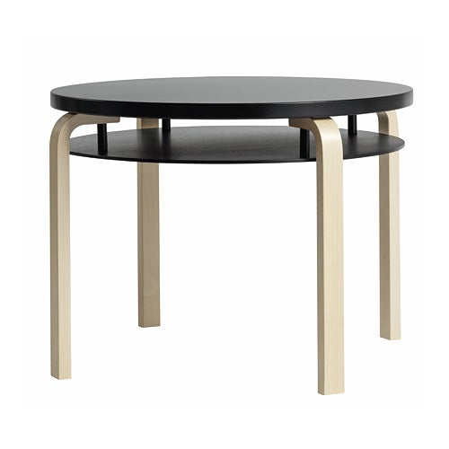 【廃番】artek(アルテック)サイドテーブル 907B コーヒーテーブル ナチュラルラッカー/ブラック【取寄品】