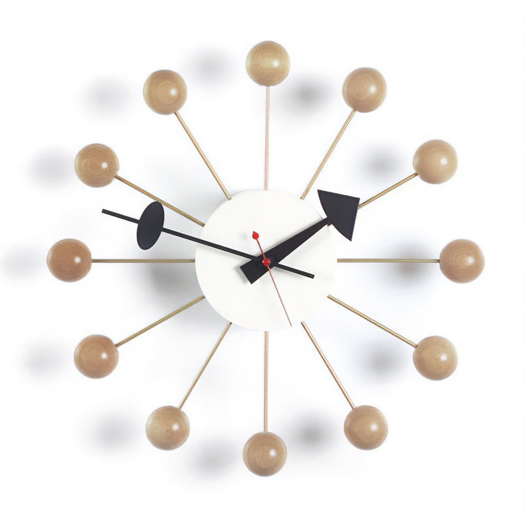Ball Clock ビーチ Φ330mm - YAMAGIWA OnlineStore