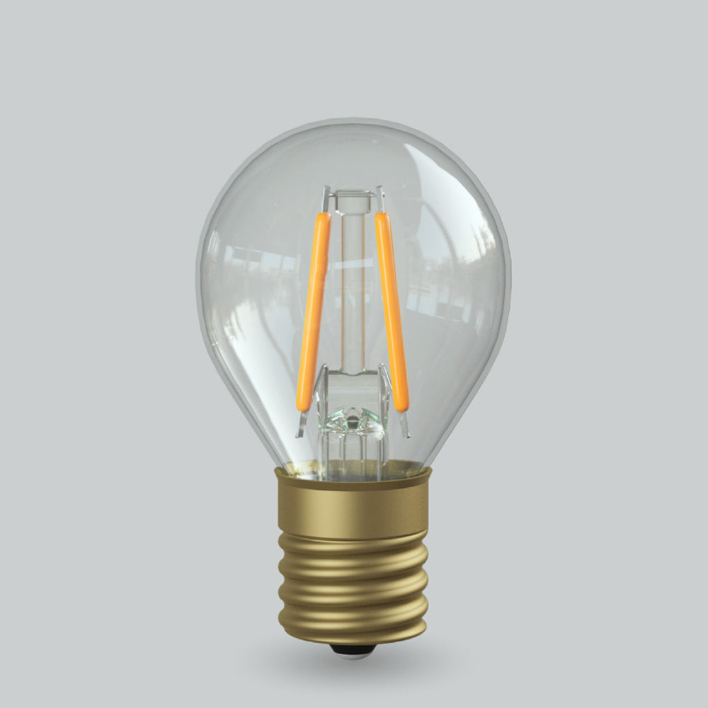 E17 LED電球 Φ35ボール球 クリア 電球色 35W相当