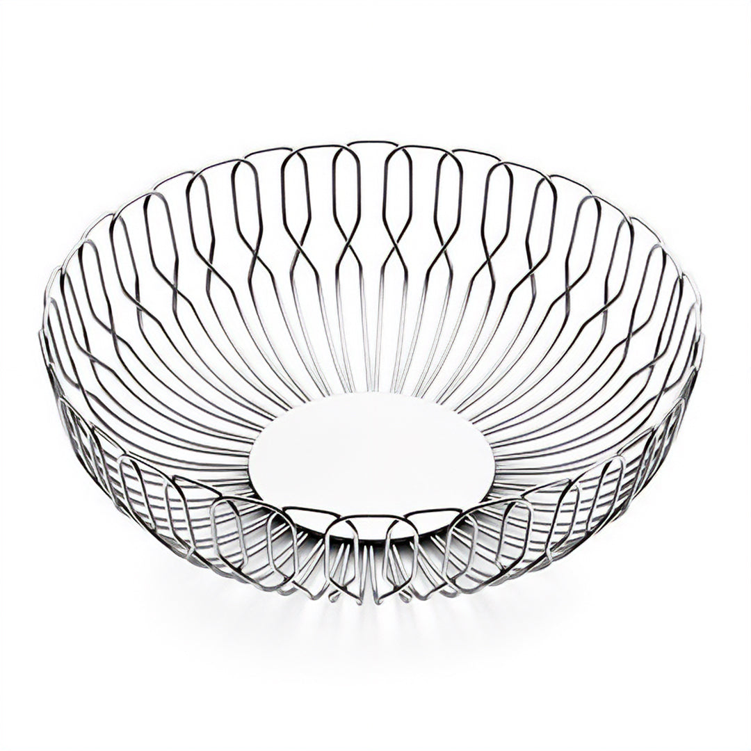 ALFREDO Bread basket L シルバー H79×Φ256mm