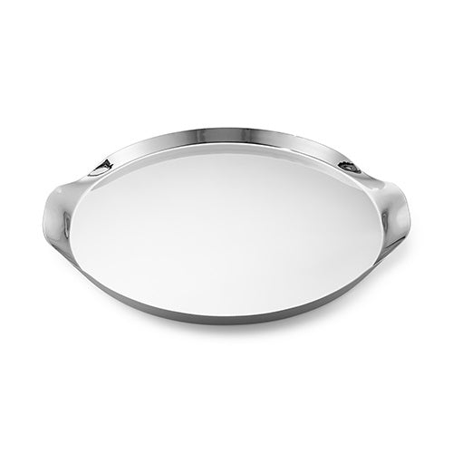 ベルハート　純銀製ビジュティエのシルバートレイ　シルバーヴィドポッシュ WINE & BAR Tray シルバー H22×Φ394mm - YAMAGIWA OnlineStore