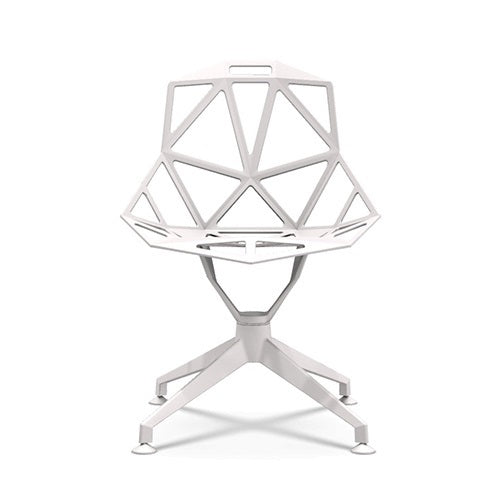 CHAIR_ONE_4STAR 座面回転式 ホワイト SH450mm – YAMAGIWA OnlineStore