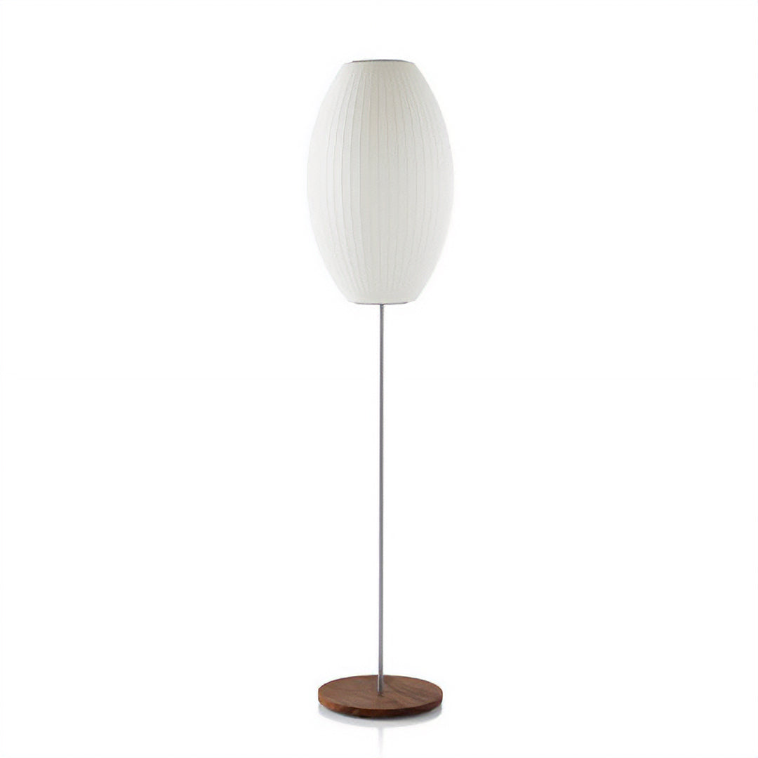 NELSON BUBBLE LAMP Cigar Lotus Floor Lamp M ウォルナット H1460mm