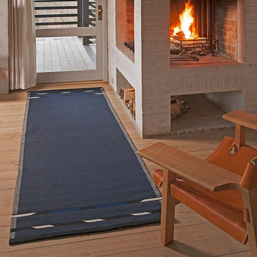 VIBEKE KLINT RUG VK-4 1.4×2.0m ブルー ブルー 約W1400mm