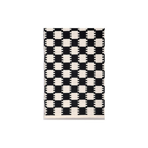 VIBEKE KLINT RUG VK-5 1.4×2.0m ブラック × ホワイト ブラック