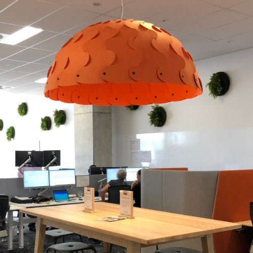 HUSH ROUND グレー Φ140mm