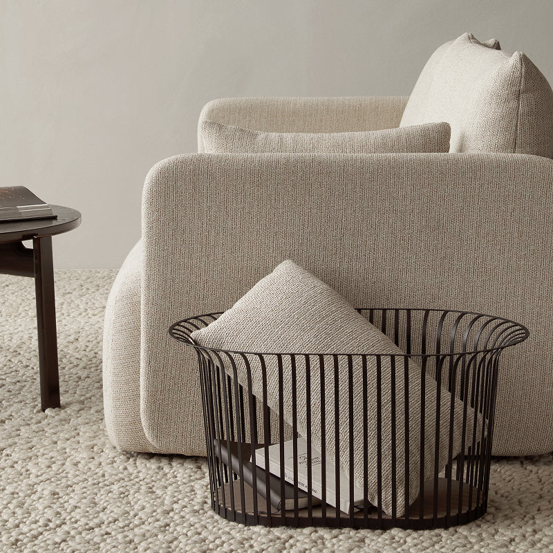 Ribbon Basket ブラック H303mm