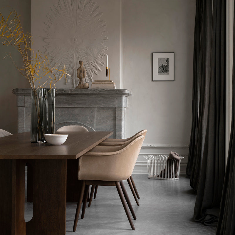 Ribbon Basket アイボリー H303mm