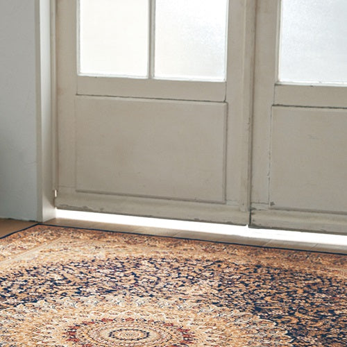 KarateChoppedRugBitterNest ネイビー W2000mm