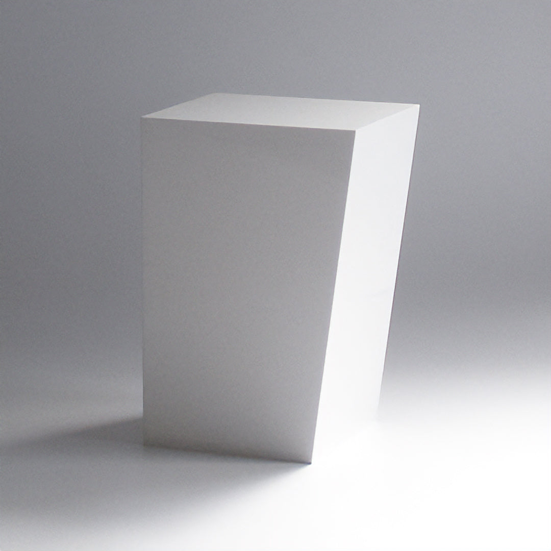 IDIOM DUST BOX M ホワイト H330mm - YAMAGIWA OnlineStore