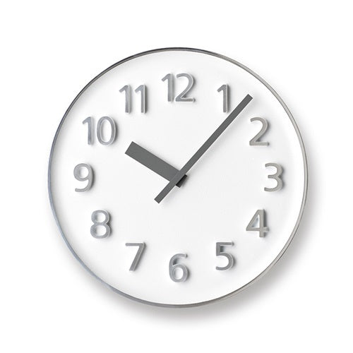 【廃番】Lemnos(レムノス)掛時計 Founder clock(ファウンダークロック) ホワイト