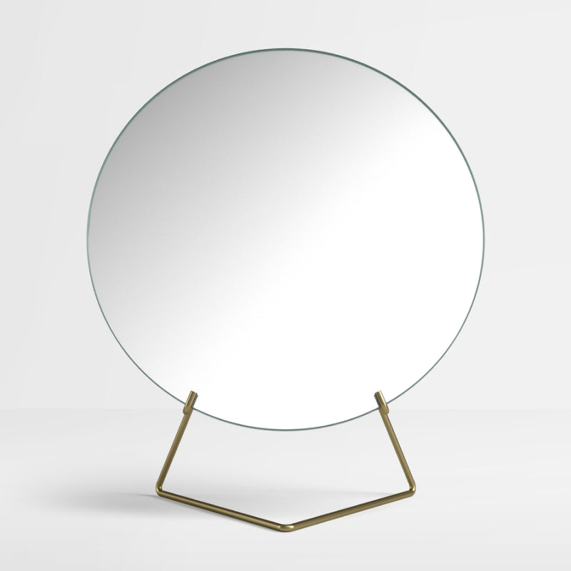 STANDING MIRROR 真鍮 Φ300mm - YAMAGIWA OnlineStore