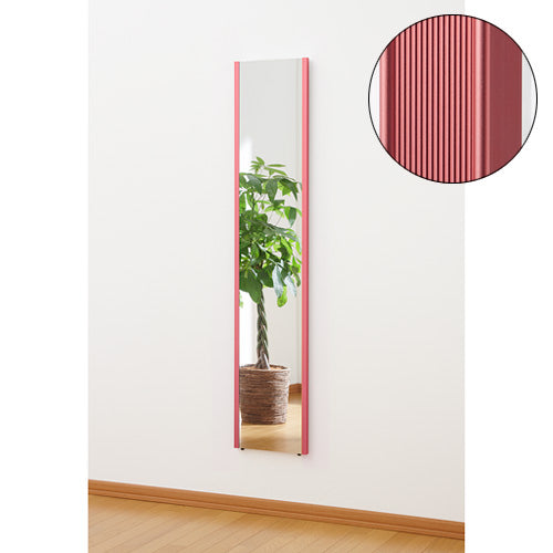 REFEX スリム姿見 ロゼ W300mm