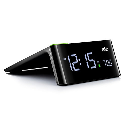 【廃番】BRAUN(ブラウン)置時計 Digital ALARM Clock BC16B ブラック