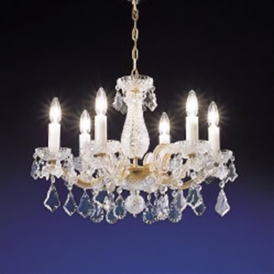 MARIA THERESA 6灯 ゴールド(リーフドロップ) Φ550mm