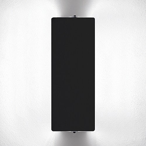 APPLIQUE A VOLET PIVOTANT DOUBLE ブラック W125mm