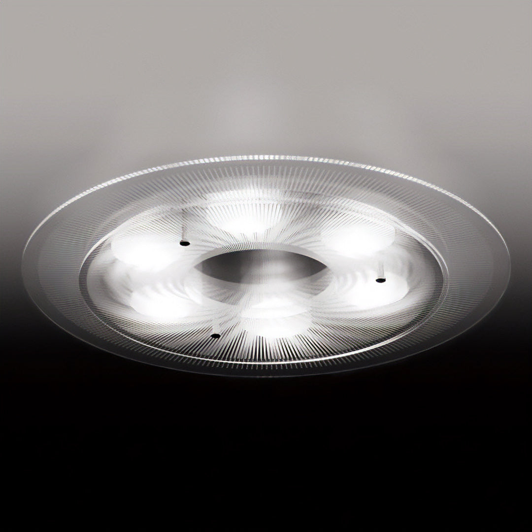 YAMAGIWA|LED CEILING LIGHT クローム Φ600mm【旧モデル/Φ90ランプ同梱】