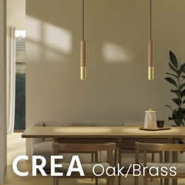 Crea Brass Oak