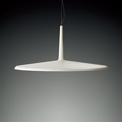 【 OUTLET・展示品 】VIBIA（ヴィビア）ペンダント照明 SKAN 0276 ホワイト【要電気工事・埋込仕様】