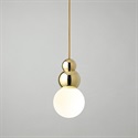 MICHAEL ANASTASSIADES（マイケルアナスタシアデス）ペンダント照明 BALL LIGHT LARGE FLEX ブラス【受注品】