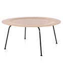 【入荷未定】Herman Miller（ハーマンミラー）Eames Plywood Coffee Table スチールベース/ブラック/ホワイトアッシュ【取寄品】