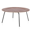 【入荷未定】Herman Miller（ハーマンミラー）Eames Plywood Coffee Table スチールベース/ブラック/ウォールナット【取寄品】