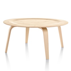【廃番】Herman Miller（ハーマンミラー）Eames Plywood Coffee Table ウッドベース/ホワイトアッシュ【取寄品】
