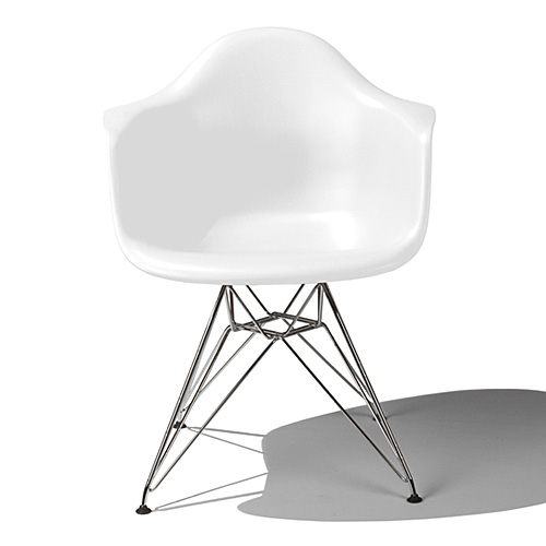 【予約注文】Herman Miller（ハーマンミラー）Eames Shell Chair / Armchair（DAR）ホワイト商品画像
