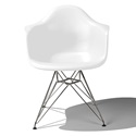 【予約注文】Herman Miller（ハーマンミラー）Eames Shell Chair / Armchair（DAR）ホワイト